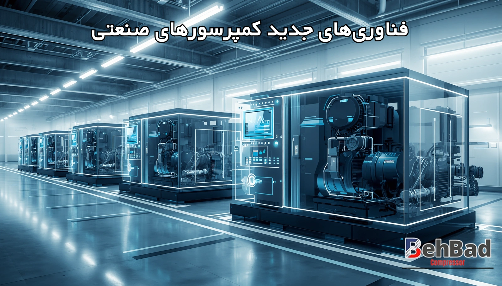  فناوری‌های جدید کمپرسورهای صنعتی؛ کاهش مصرف انرژی تا ۵۰٪ + هوشمندسازی